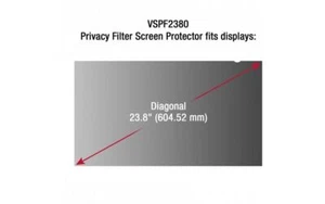 Protector de pantalla filtro de privacidad ViewSonic VSPF2380 23,8" pantalla ancha antirreflejo - Imagen 1 de 2