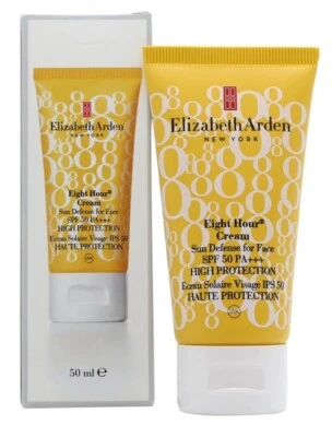 Elizabeth Arden Eight Hour 8 Creme Sonnenschutz für das Gesicht LSF50 - 50ml OVP