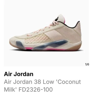 Nike Mens Air Jordan 38 Low Coconut Milk FD2326-100 Basketball Shoes Sz 10.5 NEW - Picture 1 of 6