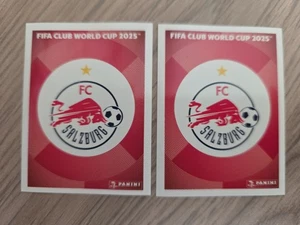 2x 2025 Panini FIFA Club World Cup Sticker FC Red Bull Salzburg Team Badge #534 - Picture 1 of 2