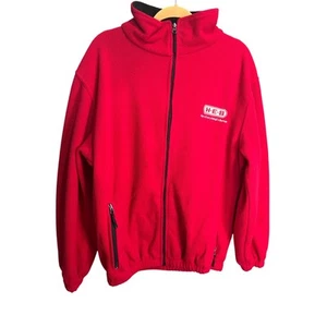 Threads Signature HEB Employee Softshell Jacke Herren Medium Rot Full Zip Fleece - Bild 1 von 11