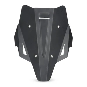 Carenado de parabrisas de aluminio negro para motocicleta nuevo para YAMAHA FZ07 MT07 2021-2024 - Imagen 1 de 8