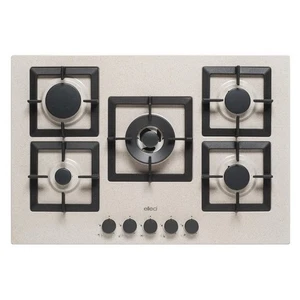 CON DIFETTI - ELLECI o-PGSP75151CS PIANO COTTURA 75CM 5 FUOCHI A GAS AVENA - Foto 1 di 5