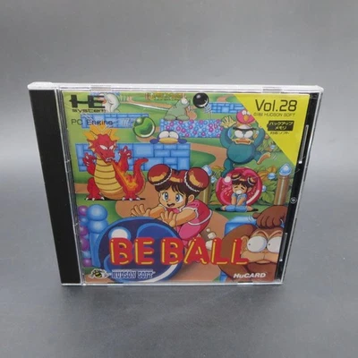 Be Ball PC Engine HuCard Vol 28 with Manual Japanese Version - Image 1 of 4