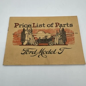 Ford Motor FMC Price List of Parts Booklet Model T 5th Edition September 1912 EX - Picture 1 of 14