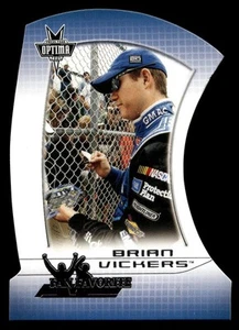 2004 Press Pass Optima #FF 23 Brian Vickers Fan Favorite - Picture 1 of 2
