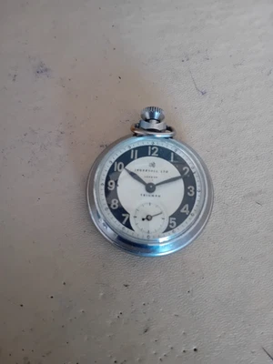 Lovely 1963 Ingersoll Triumph Pocket Watch Serviced new Crystal (427) - Image 1 of 4