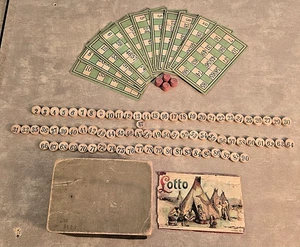 Vintage Speerspiel LOTTO Spear Works J W S & S Bayern Indianer & T-Shirt Pipi - Bild 1 von 7