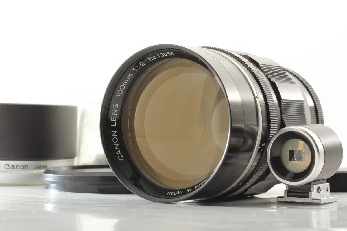Canon f/2 Camera Lenses 100mm Focal for sale | eBay