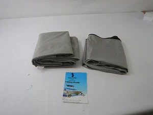 Seapisode 4 Bow Marine Grade Fade/Crack Resistant Bimini Top, Gray - Bild 1 von 7