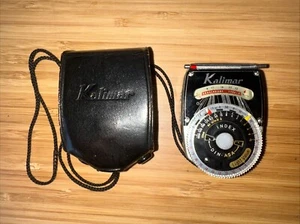 Vintage Photo Light Meter Kalimar With Original Case Made In Japan - Picture 1 of 12