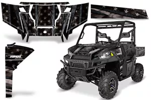 UTV Graphics kit Decal for Polaris Ranger 570/900/1000 XP 2016-2017 Subdued Flag - Picture 1 of 2
