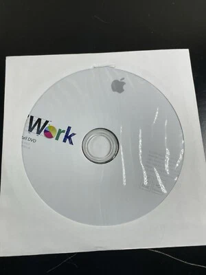 Apple iWork 2009 Install DVD Version 9.0.3, New Factory Sealed Disc 034-5239-A - Image 1 of 2