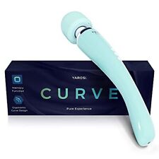 Alessandro Yarosi Cordless Curved Therapeutic Wand Massager 8 Powerful Speeds