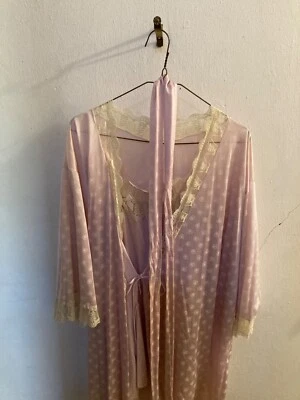 Conjunto de camisón y vestido para mujer Sweetdreams By Maidenform, vintage, mediano Foto 1 de 4