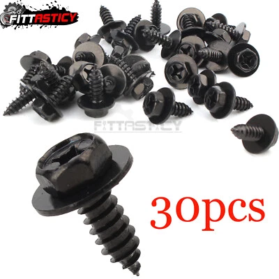 30X Tornillo Perno Retenedor Guardabarros Forro Bajo Cubierta Para Toyota MR2 Spyder 2000-05 Foto 1 de 4