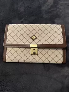 Vintage Bally Italian Leather Travel Wallet New - Picture 1 of 11