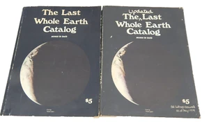 Pair The Last And Updated Whole Earth Catalogs Books 1971 & 1974 - Picture 1 of 17