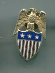 USA Kragenabzeichen Aid of a Lieutenant General 1 Stück (188) - Bild 1 von 2