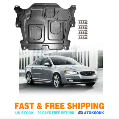 Front Skid Plate For Volvo S80 2012-2016 Impact Resistant Engine Guard Cover Foto 1 de 4