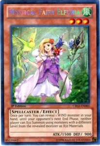 YuGiOh TCG Cosmo Blazer Secret Rare Mystic Fairy Elfuria CBLZ-EN085 - Picture 1 of 1
