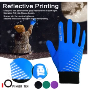 Winter Windproof Warm Kids Boys Girls Gloves Ski Children Mittens Snow Outdoor - Picture 1 of 19