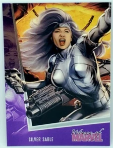 2013 Women of Marvel Series 2 Purple Amethyst #70 SILVER SABLE Base NM/M๐* - Picture 1 of 1