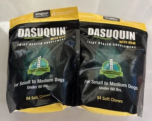 2 - Small to Med Nutramax Dasuquin MSM Chews for Dogs - (2x84ct=164) Exp 2026 - Picture 1 of 2