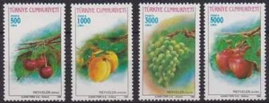 Turkije/Turkey postfris 1992 MNH 2969-2972 - Vruchten / Fruit - Picture 1 of 1