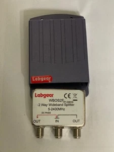 Labgear WB0S2F 2 Way Wideband Splitter - Water Proof Case - Picture 1 of 4