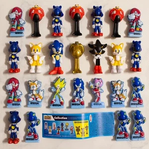 Figuras coleccionables Sonic The Hedgehog Toys Zaini Sega Kinder huevos sorpresa - Imagen 1 de 86