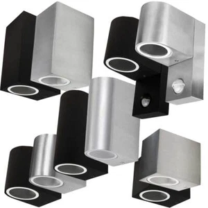 Außenwandlampe Wandleuchte Außenlampe Außen-Leuchte Bewegungsmelder GU10 230V - Bild 1 von 11