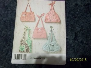 Simplicity #2381 Fabric Sacs or Totes.Pattern. Nuevo. Talla única. - Imagen 1 de 2