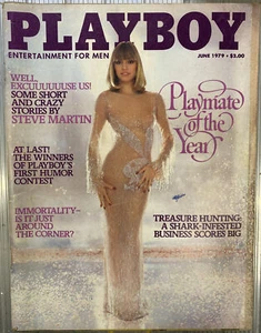 Playboy Magazine with Centerfold June 1979 Steve Martin Playmate of the Year - Picture 1 of 3