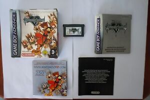 Kingdom Hearts Chain Memories Nintendo Gameboy Advance GBA Game Boy Tested 2004