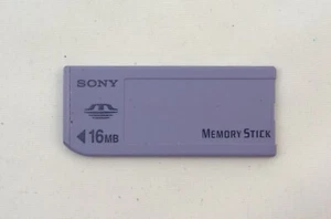 @ SakuraDo Camera @ Rare! @ Sony Memory Stick 16MB MSA-16A Made in Japan - Picture 1 of 2