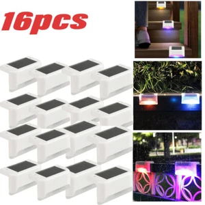 Solar Pool Side Lights 16-Pack Color Changing Waterproof Light up Swimming Pool - Picture 1 of 12