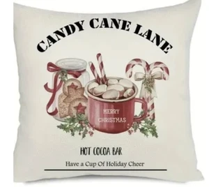Funda y funda de almohada Christmas Candy Cane Lane - Imagen 1 de 1