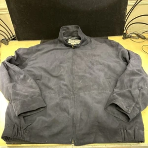 Vintage Boca Classics Navy Blue Full Zip Jacket Size XL - Picture 1 of 10
