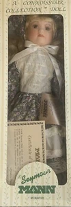 Muñeca de porcelana colección Seymour Mann Connoisseur con certificado de autenticidad - Imagen 1 de 5