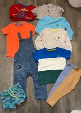🦕 Boy 18-24 Months Bundle Dungarees T-shirt Top Summer Next M&S Swimming Shorts