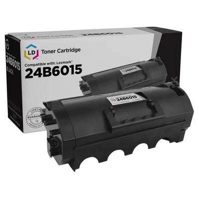 Tóner negro compatible con LD Lexmark 24B6015 para M5155, M5163, M5170, XM5163 Foto 1 de 4