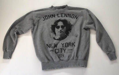 John Lennon - Sudadera envejecida New York City 1974 Foto 1 de 4