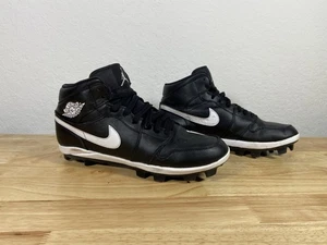 Nike Air Jordan 1 MCS Retro schwarz weiß Baseball Stollen Herren Größe 11 AV5354-001 - Bild 1 von 11