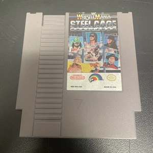 WWF WrestleMania: Steel Cage Challenge (Nintendo Entertainment System) NES Game - Picture 1 of 3