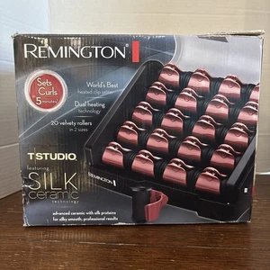 20 Remington H-9096 Samt beheizbare Haarroller heiße elektrische Lockenwickler mit Clips - Bild 1 von 4