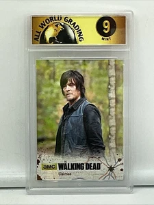 The Walking Dead Daryl Dixon Graded Sammelkarte - KOSTENLOSER VERSAND - Bild 1 von 2
