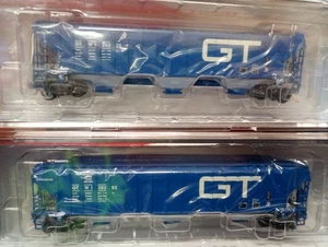 Intermountain 65324-##, 2x N-Scale Grand Trunk West (GTW) 4750 PS2 3-Bay Hopper - Picture 1 of 5