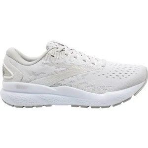 Women's Brooks Ghost 16, White/White/Grey, 10.5 B Medium US - Picture 1 of 1