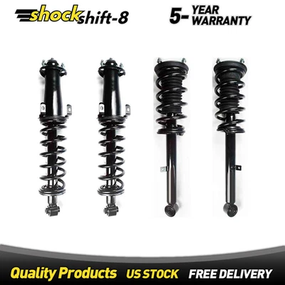 Juego completo de 2 muelles helicoidales y puntales delanteros y 2 traseros FCS para Lexus IS250 IS350 RWD Foto 1 de 2